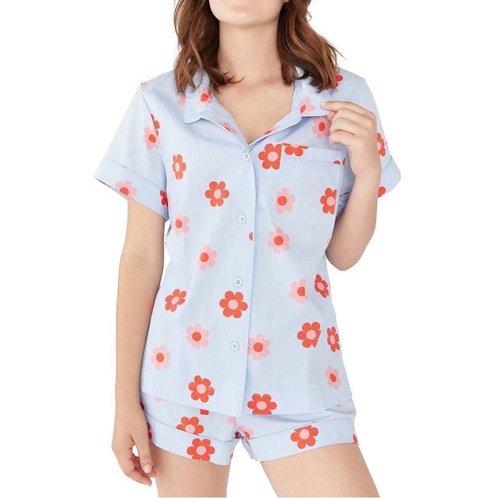 Ban.do Pajama Set in Blue Floral